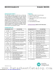 MAX3949EVKIT datasheet pdf MAXIM - Dallas Semiconductor