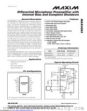 MAX4063EUD+T datasheet pdf MAXIM - Dallas Semiconductor