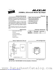 MAX4106ESA+ datasheet pdf MAXIM - Dallas Semiconductor