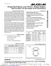 MAX4330EUK datasheet pdf MAXIM - Dallas Semiconductor