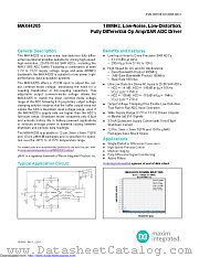 MAX44205ATC+T datasheet pdf MAXIM - Dallas Semiconductor