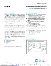 MAX44211ETP+T datasheet pdf MAXIM - Dallas Semiconductor