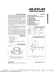 MAX450CPD+ datasheet pdf MAXIM - Dallas Semiconductor