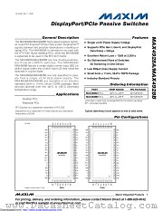 MAX4928B datasheet pdf MAXIM - Dallas Semiconductor