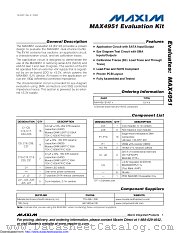 MAX4951EVKIT+ datasheet pdf MAXIM - Dallas Semiconductor
