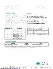 MAX5048CEVKIT# datasheet pdf MAXIM - Dallas Semiconductor