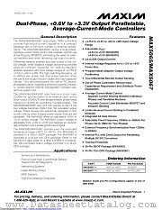 MAX5067ETH+ datasheet pdf MAXIM - Dallas Semiconductor
