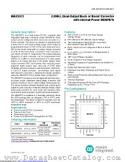 MAX5073ATI+T datasheet pdf MAXIM - Dallas Semiconductor