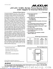 MAX5132BEEE+ datasheet pdf MAXIM - Dallas Semiconductor