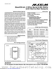 MAX520BCWE-T datasheet pdf MAXIM - Dallas Semiconductor