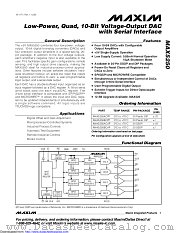 MAX5250AEPP+ datasheet pdf MAXIM - Dallas Semiconductor
