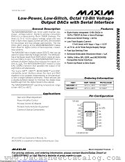 MAX5306EUE+T datasheet pdf MAXIM - Dallas Semiconductor