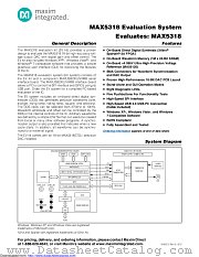 MAX5318EVSYS datasheet pdf MAXIM - Dallas Semiconductor