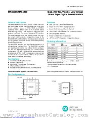 MAX5388LAUB+ datasheet pdf MAXIM - Dallas Semiconductor