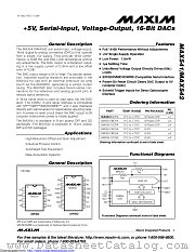 MAX541BESA+T datasheet pdf MAXIM - Dallas Semiconductor