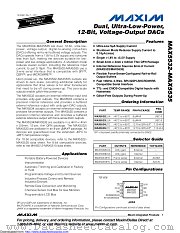 MAX5533EUA+ datasheet pdf MAXIM - Dallas Semiconductor