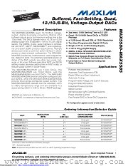 MAX5584EUP+ datasheet pdf MAXIM - Dallas Semiconductor