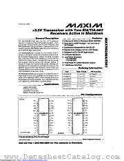MAX560CAI+ datasheet pdf MAXIM - Dallas Semiconductor