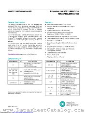 MAX5715AEVKIT datasheet pdf MAXIM - Dallas Semiconductor