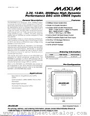 MAX5883EGM+D datasheet pdf MAXIM - Dallas Semiconductor