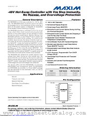 MAX5938 datasheet pdf MAXIM - Dallas Semiconductor