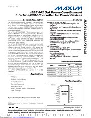 MAX5942BCSE+ datasheet pdf MAXIM - Dallas Semiconductor