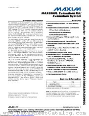 MAX5960LEVKIT datasheet pdf MAXIM - Dallas Semiconductor