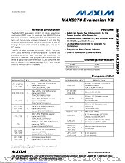 MAX5970EVKIT datasheet pdf MAXIM - Dallas Semiconductor