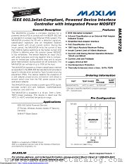 MAX5972AETE+ datasheet pdf MAXIM - Dallas Semiconductor