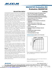 MAX5974CEVKIT datasheet pdf MAXIM - Dallas Semiconductor