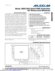 MAX5980GTJ+T datasheet pdf MAXIM - Dallas Semiconductor