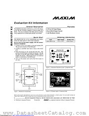 MAX619EVKIT-SO datasheet pdf MAXIM - Dallas Semiconductor