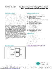 MAX6412UK46+T datasheet pdf MAXIM - Dallas Semiconductor