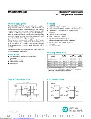 MAX6510HAUT-TG05 datasheet pdf MAXIM - Dallas Semiconductor
