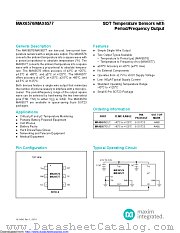 MAX6576ZUT+ datasheet pdf MAXIM - Dallas Semiconductor