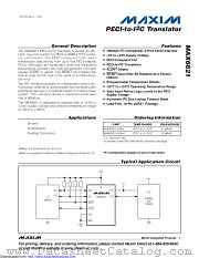 MAX6621AUB+T datasheet pdf MAXIM - Dallas Semiconductor