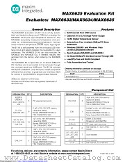 MAX6635EVKIT+ datasheet pdf MAXIM - Dallas Semiconductor