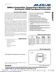 MAX6641AUB90+T datasheet pdf MAXIM - Dallas Semiconductor