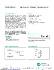 MAX6667AUT datasheet pdf MAXIM - Dallas Semiconductor