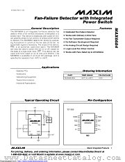 MAX6684ESA+ datasheet pdf MAXIM - Dallas Semiconductor