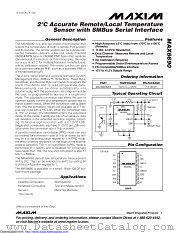 MAX6690MEE+T datasheet pdf MAXIM - Dallas Semiconductor