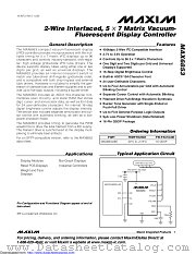 MAX6853AEE datasheet pdf MAXIM - Dallas Semiconductor