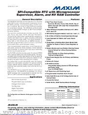 MAX6916EO50+ datasheet pdf MAXIM - Dallas Semiconductor