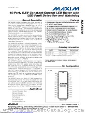 MAX6979AUG+T datasheet pdf MAXIM - Dallas Semiconductor