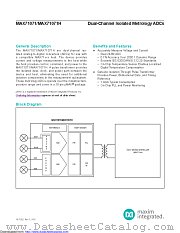 MAX71071 datasheet pdf MAXIM - Dallas Semiconductor