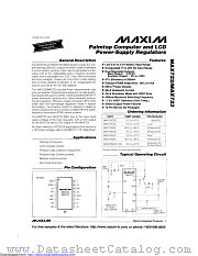 MAX722ESE/G0F+ datasheet pdf MAXIM - Dallas Semiconductor