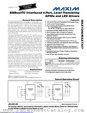 MAX7307AUB+ datasheet pdf MAXIM - Dallas Semiconductor
