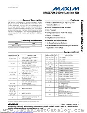 MAX7312EVKIT+ datasheet pdf MAXIM - Dallas Semiconductor