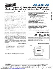 MAX7315AUE-TG05 datasheet pdf MAXIM - Dallas Semiconductor
