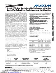 MAX7358ETG+ datasheet pdf MAXIM - Dallas Semiconductor